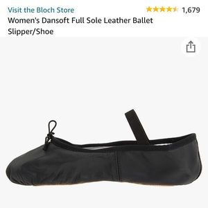 Bloch Dansoft Full Sole Leather Ballet Slipper